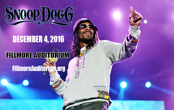 Snoop Dogg at Fillmore Auditorium