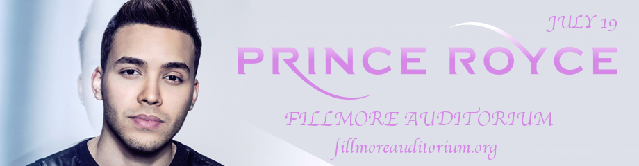 Prince Royce at Fillmore Auditorium