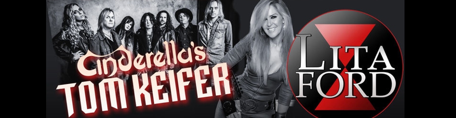 Tom Keifer & Lita Ford at Fillmore Auditorium