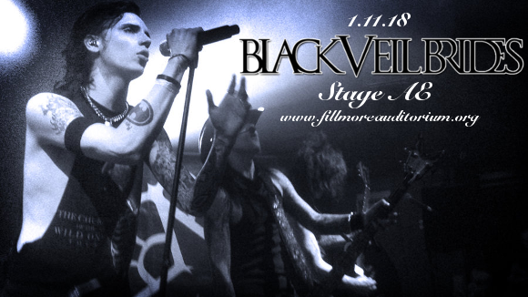 Black Veil Brides & Asking Alexandria at Fillmore Auditorium