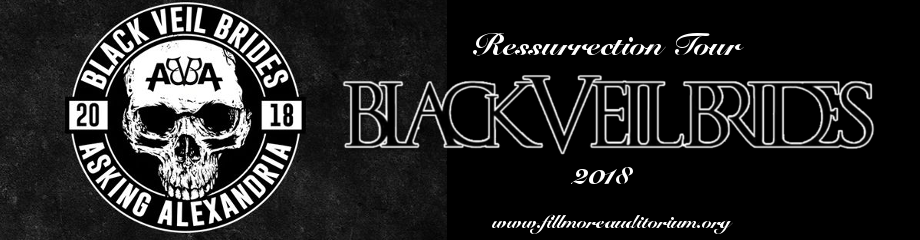 Black Veil Brides & Asking Alexandria at Fillmore Auditorium tickets Black Veil Brides & Asking Alexandria at Fillmore Auditorium