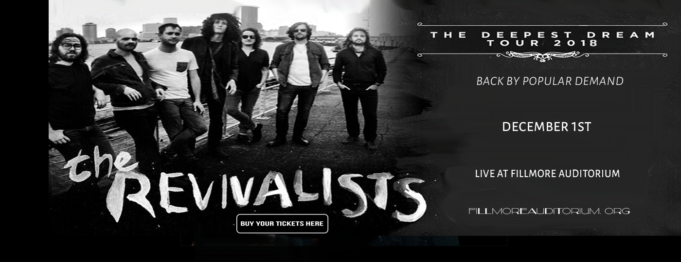 The Revivalists at Fillmore Auditorium