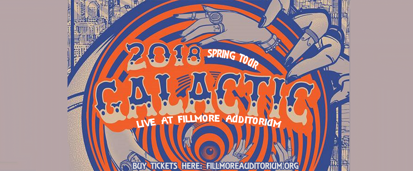 Galactic at Fillmore Auditorium tickets Galactic at Fillmore Auditorium
