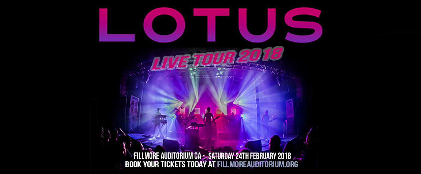 Lotus at Fillmore Auditorium tickets Lotus at Fillmore Auditorium