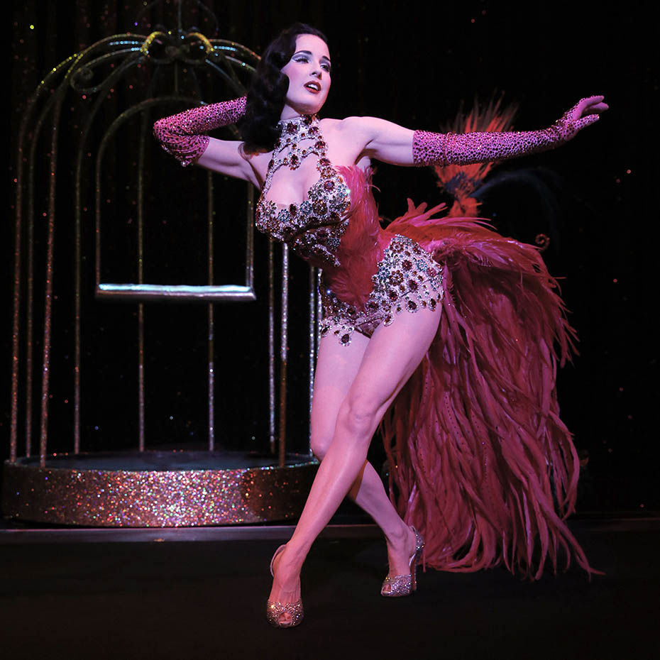 Dita Von Teese at Fillmore Auditorium