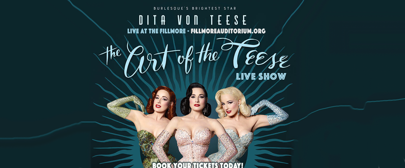 Dita Von Teese at Fillmore Auditorium