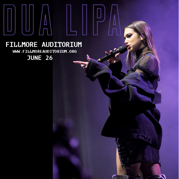 Dua Lipa at Fillmore Auditorium