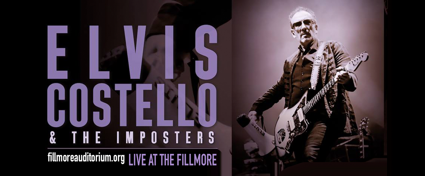 Elvis Costello at Fillmore Auditorium
