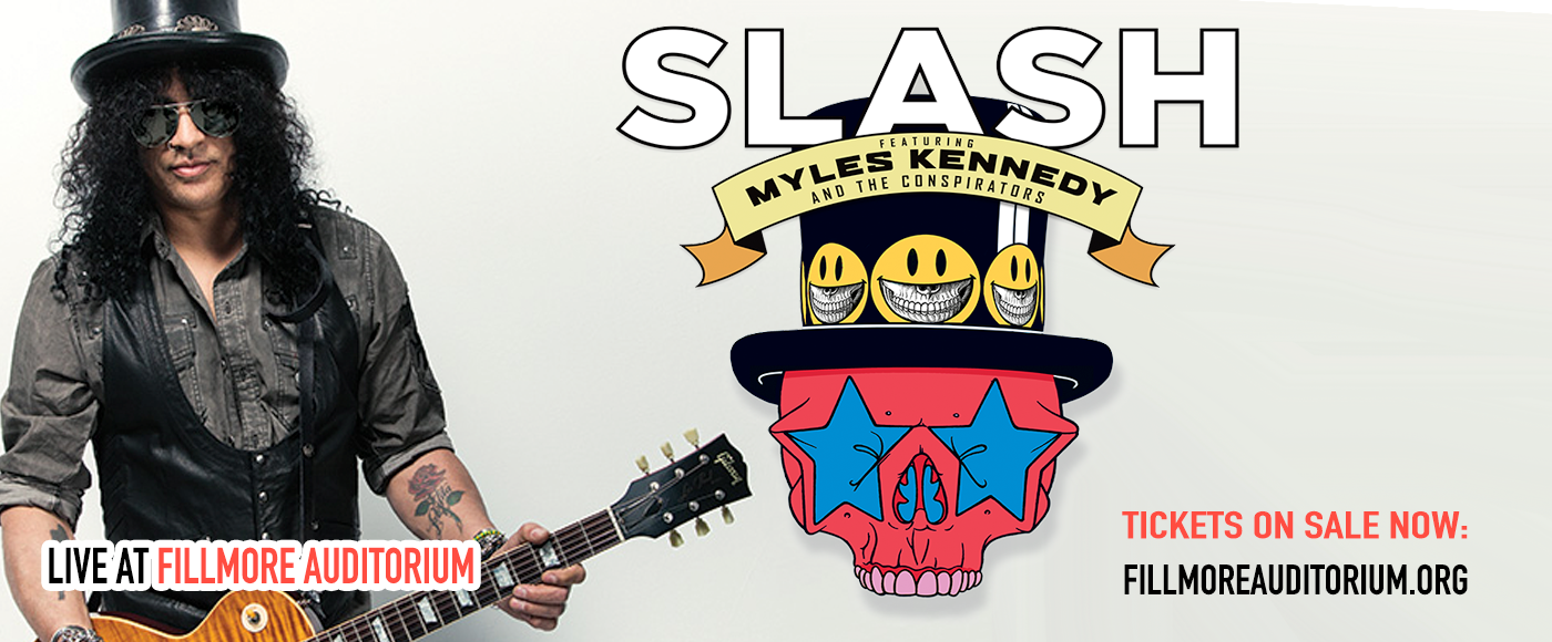 Slash at Fillmore Auditorium