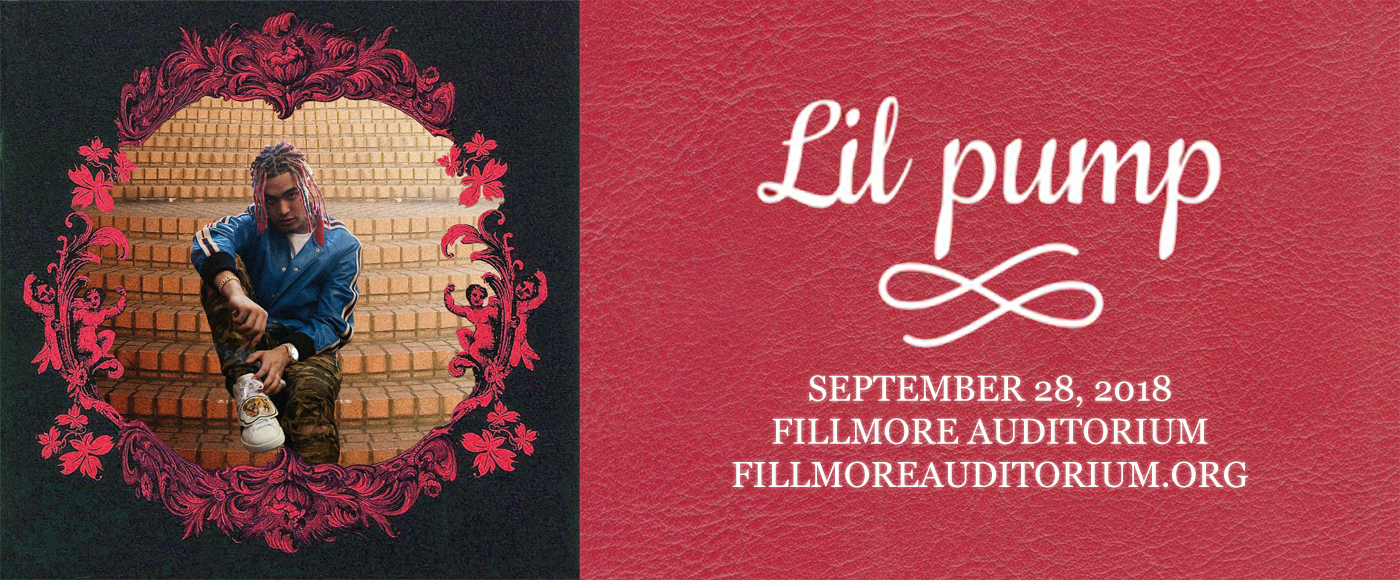 Lil Pump at Fillmore Auditorium tickets Lil Pump at Fillmore Auditorium