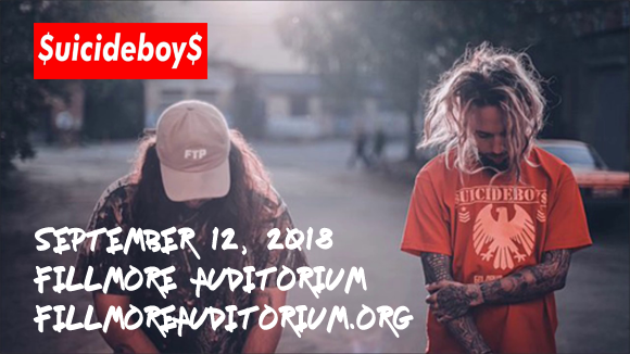 Suicideboys  at Fillmore Auditorium