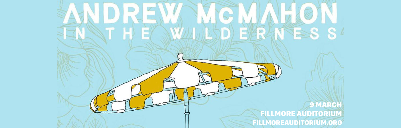 Andrew McMahon in the Wilderness at Fillmore Auditorium tickets Andrew McMahon in the Wilderness at Fillmore Auditorium