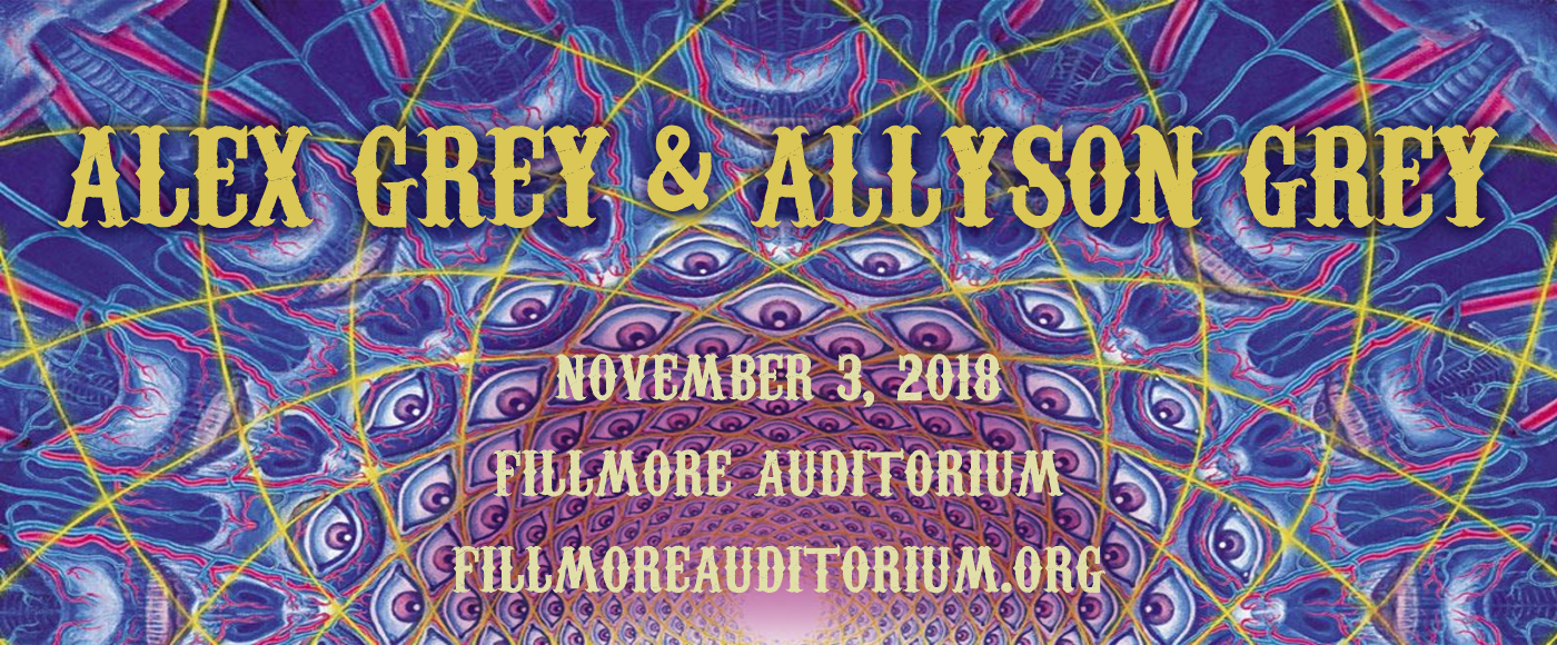 Alex and Allyson Grey at Fillmore Auditorium