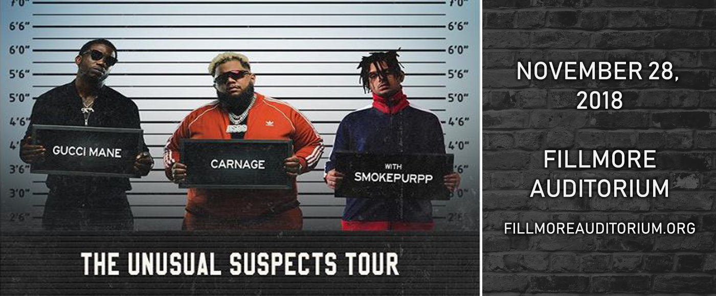 Gucci Mane at Fillmore Auditorium tickets Gucci Mane at Fillmore Auditorium