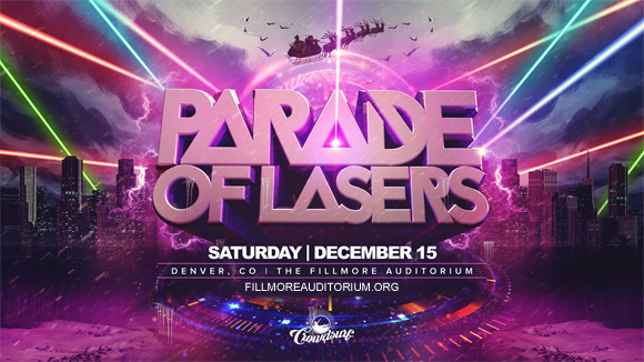 Parade of Lasers at Fillmore Auditorium