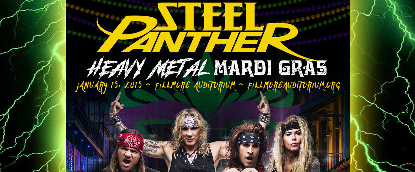 Steel Panther at Fillmore Auditorium