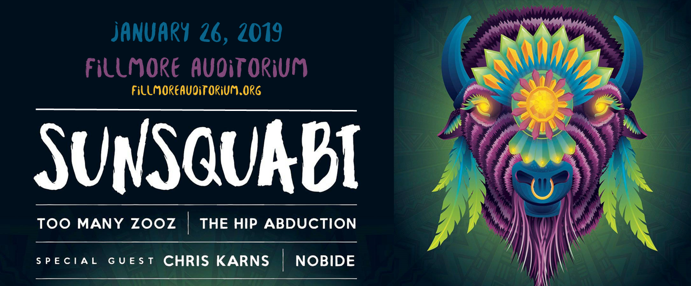 Sunsquabi at Fillmore Auditorium tickets Sunsquabi at Fillmore Auditorium