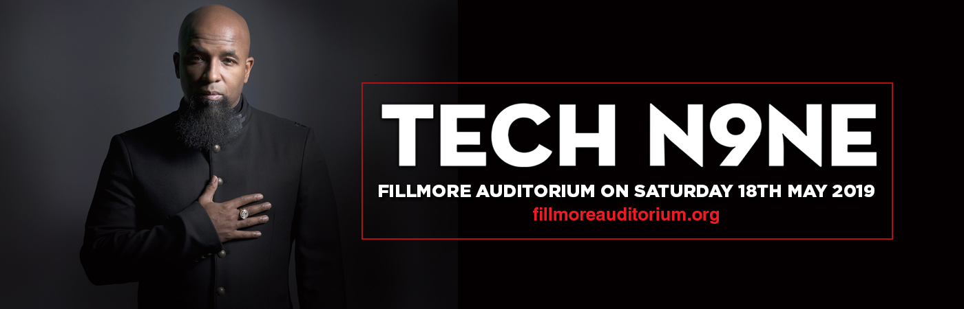 Tech N9ne at Fillmore Auditorium tickets Tech N9ne at Fillmore Auditorium