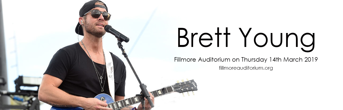 Brett Young at Fillmore Auditorium