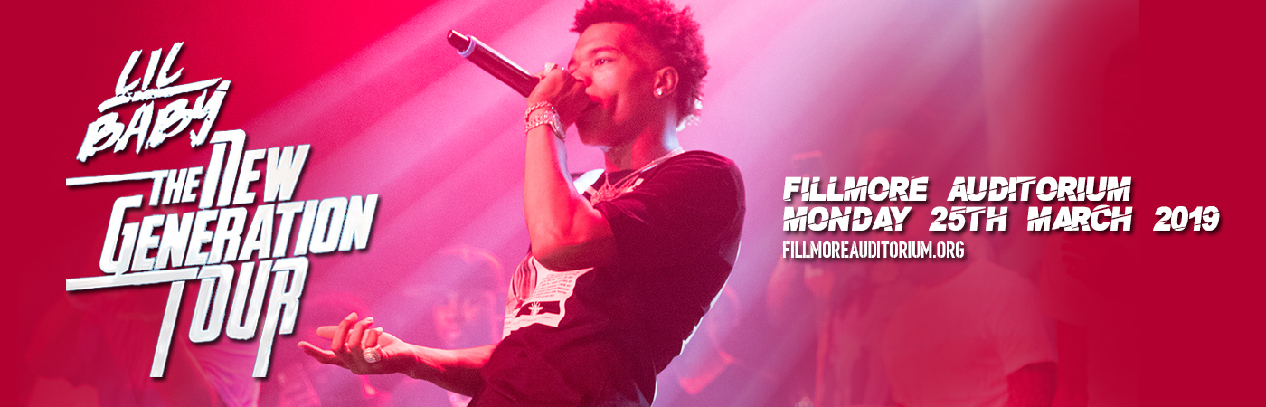Lil Baby at Fillmore Auditorium tickets Lil Baby at Fillmore Auditorium