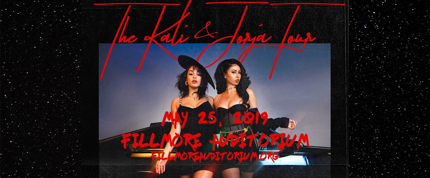 Jorja Smith & Kali Uchis at Fillmore Auditorium tickets Jorja Smith & Kali Uchis at Fillmore Auditorium