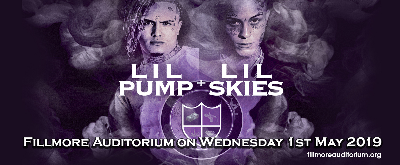 Lil Pump & Lil Skies at Fillmore Auditorium tickets Lil Pump & Lil Skies at Fillmore Auditorium