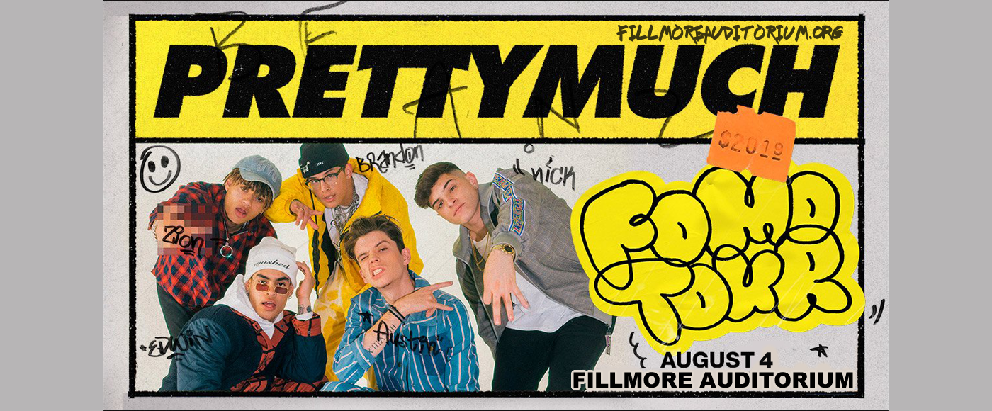 Prettymuch at Fillmore Auditorium tickets Prettymuch at Fillmore Auditorium