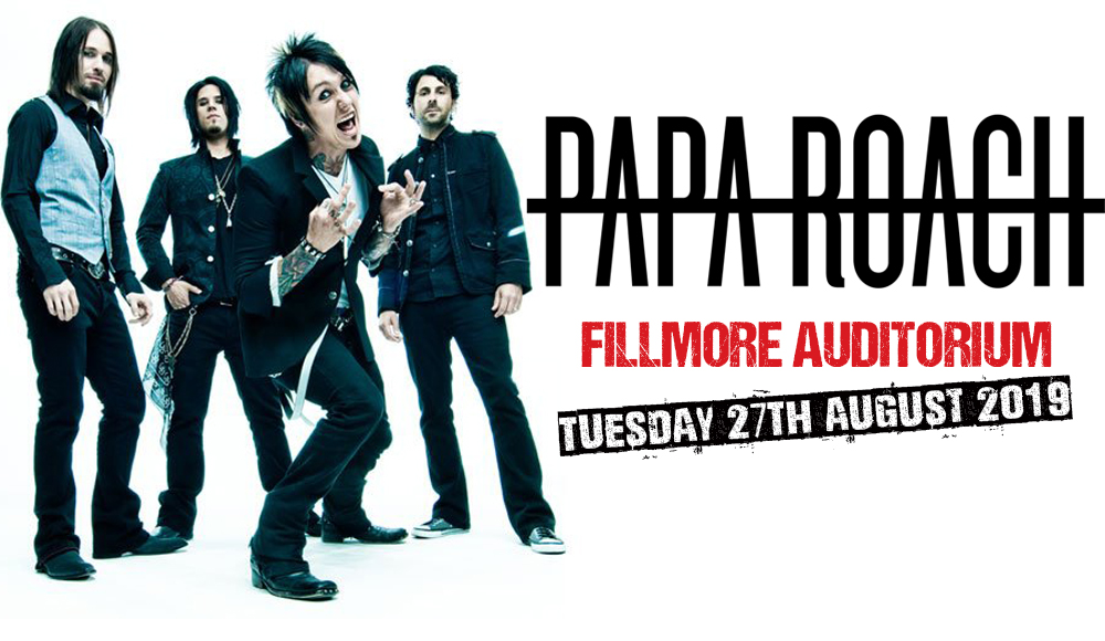 Papa Roach at Fillmore Auditorium