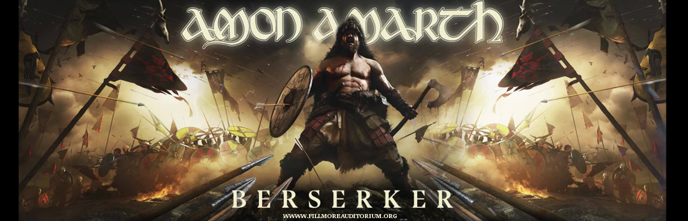 Amon Amarth, Arch Enemy & At The Gates at Fillmore Auditorium tickets Amon Amarth, Arch Enemy & At The Gates at Fillmore Auditorium