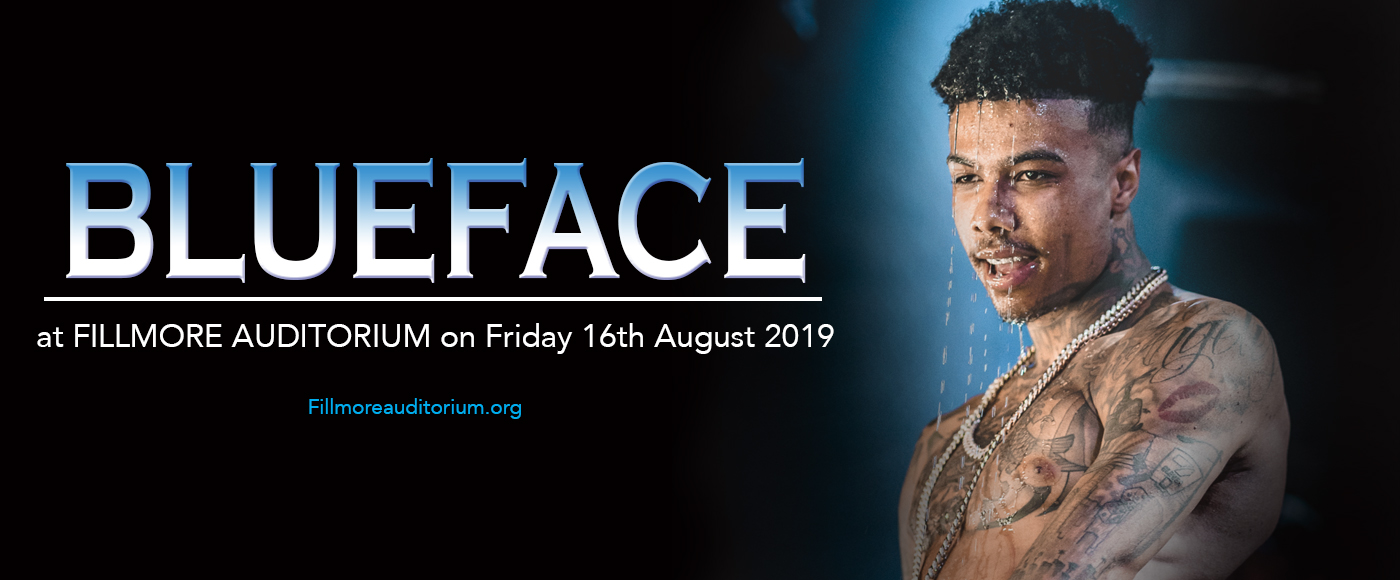 Blueface at Fillmore Auditorium tickets Blueface at Fillmore Auditorium