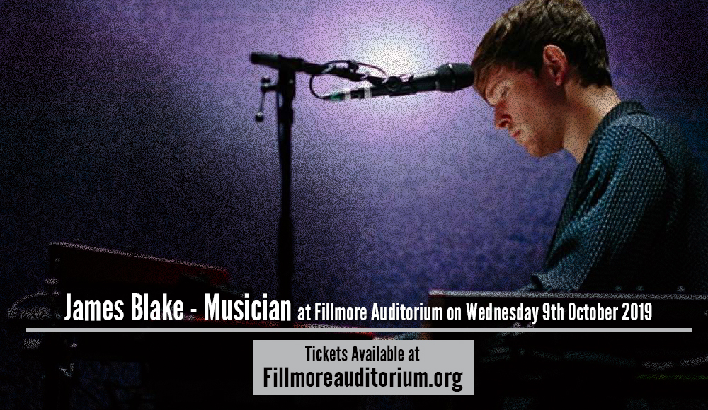 James Blake - Musician at Fillmore Auditorium