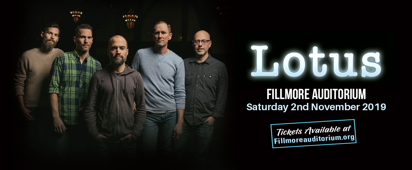 Lotus at Fillmore Auditorium tickets Lotus at Fillmore Auditorium