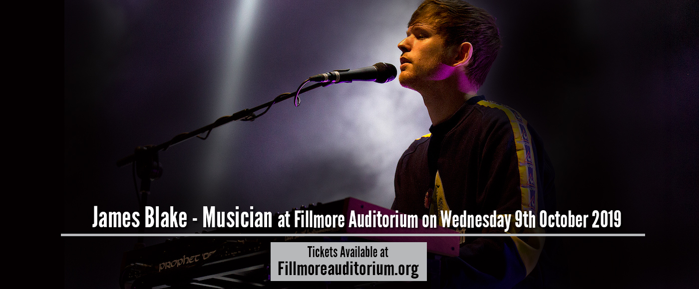 James Blake - Musician at Fillmore Auditorium