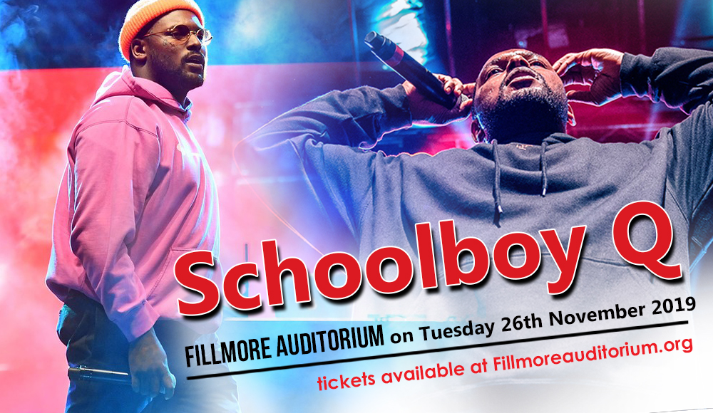 Schoolboy Q at Fillmore Auditorium