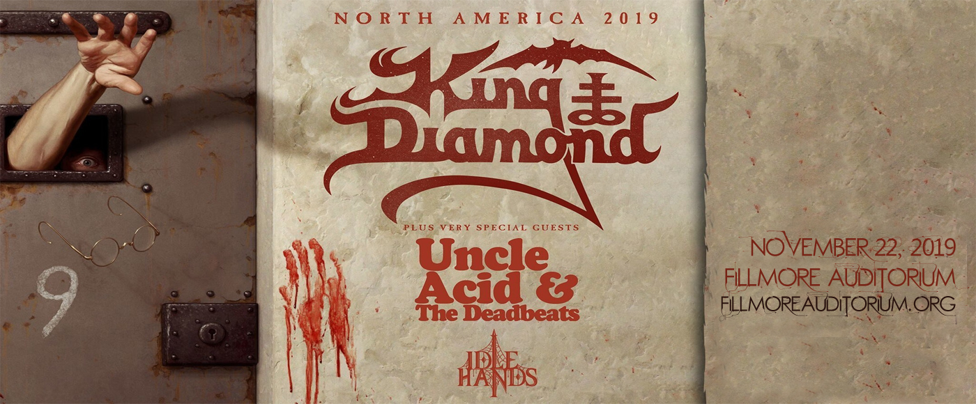 King Diamond at Fillmore Auditorium tickets King Diamond at Fillmore Auditorium