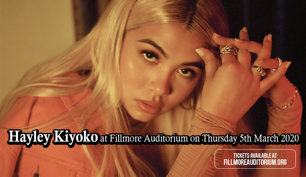 Hayley Kiyoko at Fillmore Auditorium