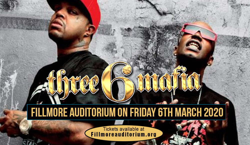 Three 6 Mafia at Fillmore Auditorium