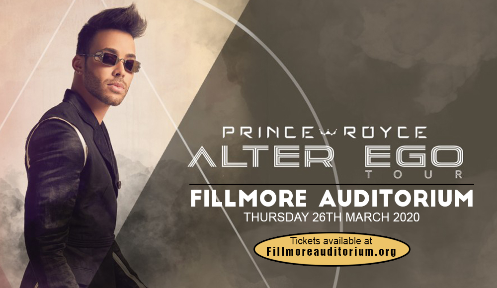 Prince Royce at Fillmore Auditorium