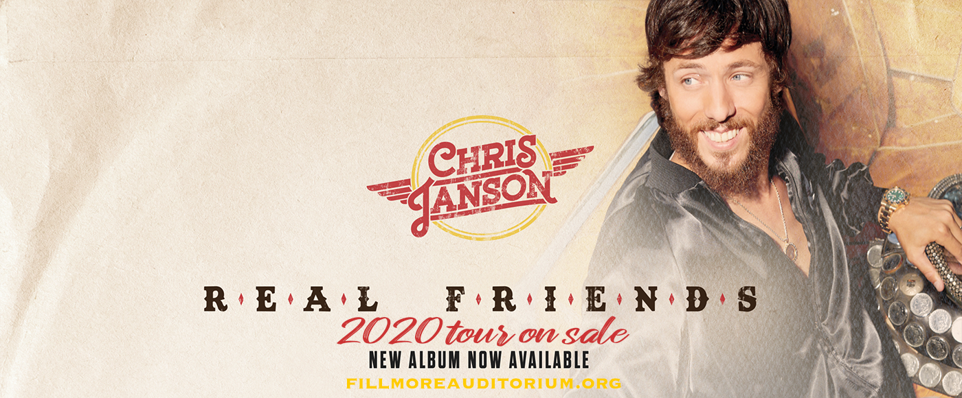 Chris Janson at Fillmore Auditorium