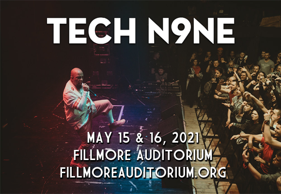 Tech N9ne [CANCELLED] at Fillmore Auditorium