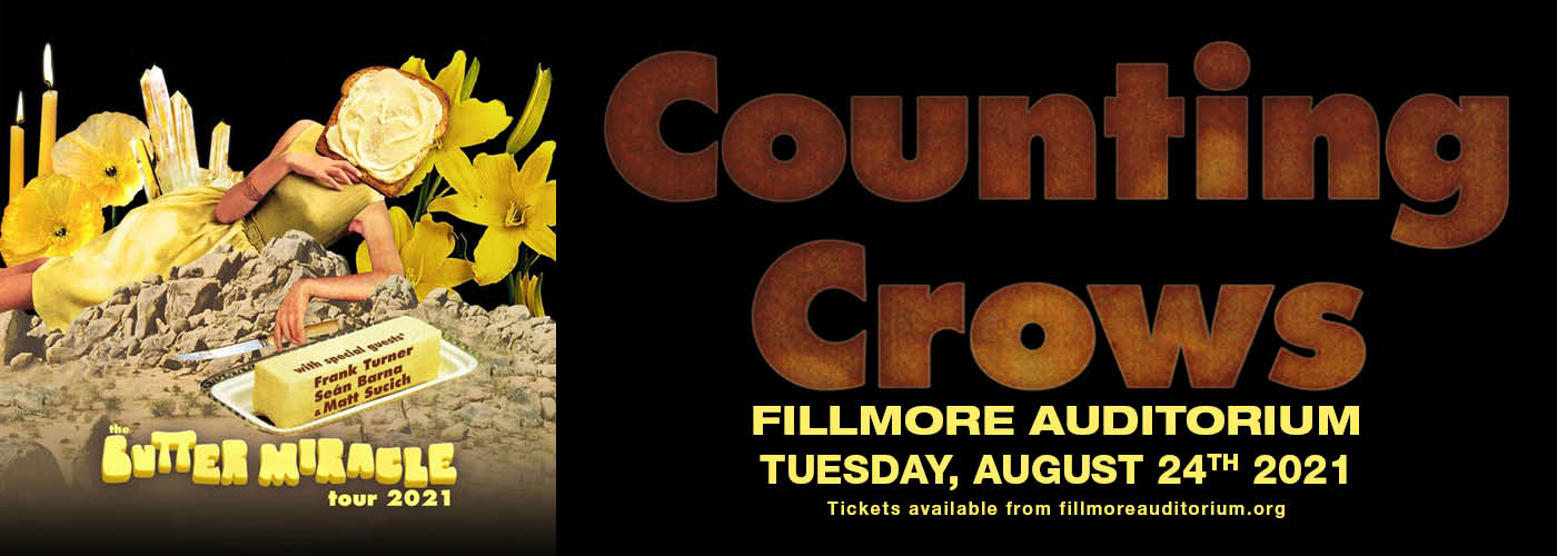 Counting Crows: The Butter Miracle Tour at Fillmore Auditorium