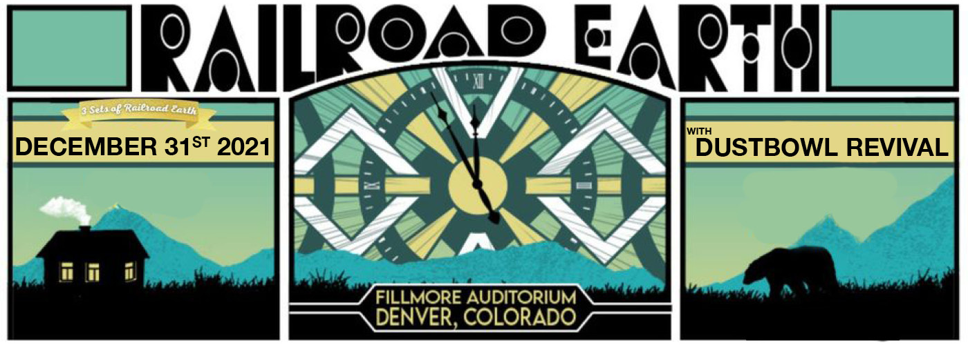 Railroad Earth & The Dustbowl Revival: New Years Eve [POSTPONED] at Fillmore Auditorium