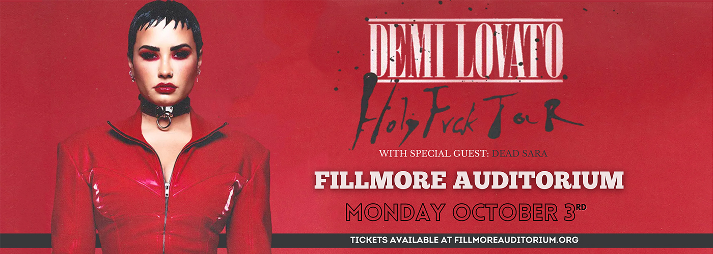 Demi Lovato at Fillmore Auditorium