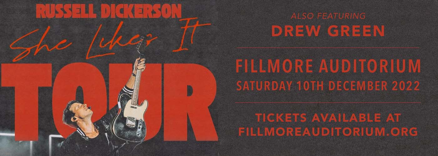 Russell Dickerson & Drew Green at Fillmore Auditorium
