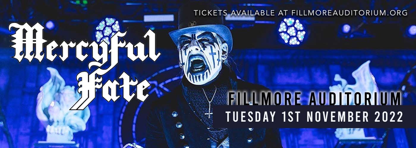 Mercyful Fate at Fillmore Auditorium