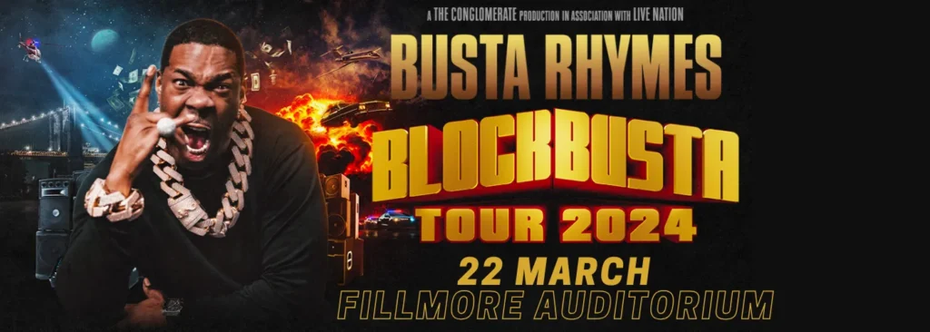 Busta Rhymes at Fillmore Auditorium