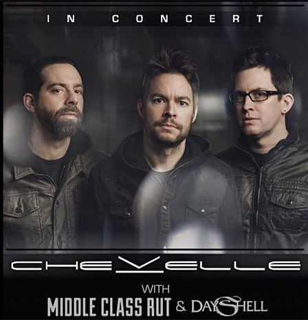 Chevelle, Middle Class Rut & Dayshell at Fillmore Auditorium
