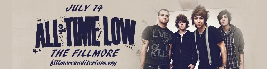 All Time Low at Fillmore Auditorium