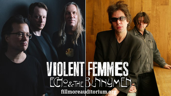 Violent Femmes & Echo and The Bunnymen at Fillmore Auditorium