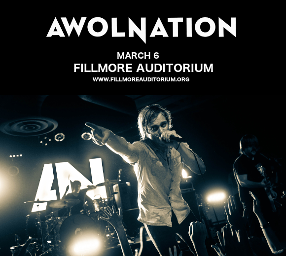 Awolnation & Nothing But Thieves at Fillmore Auditorium